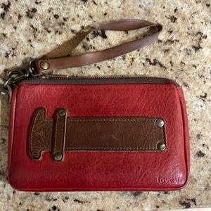 LOVE 41 Handle Clutch Purse Sold out Love41